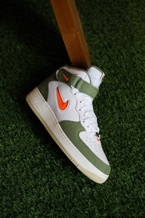 AIR FORCE 1 MID QS OIL GREEN