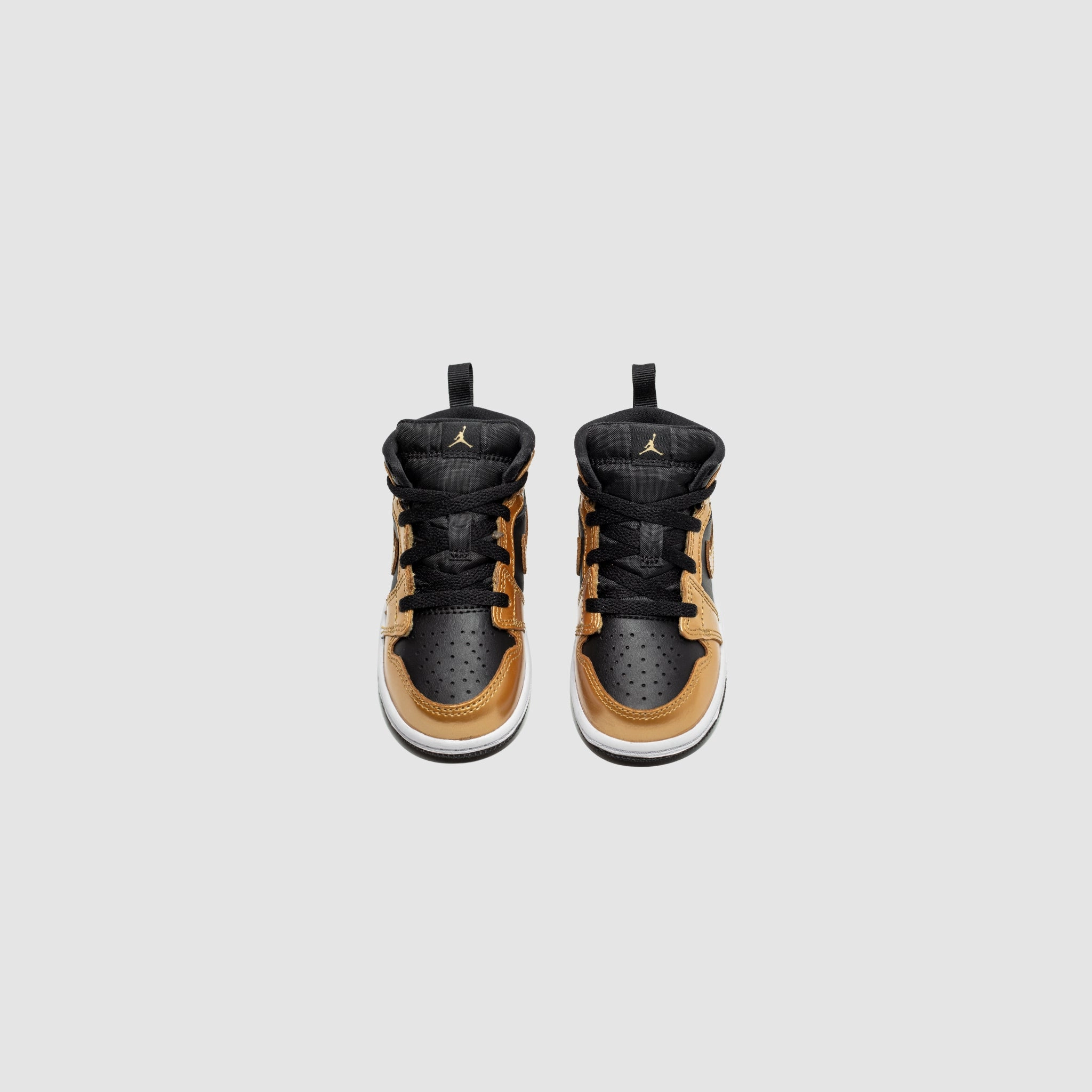 AIR JORDAN 1 MID SE (TD) BLACK & GOLD