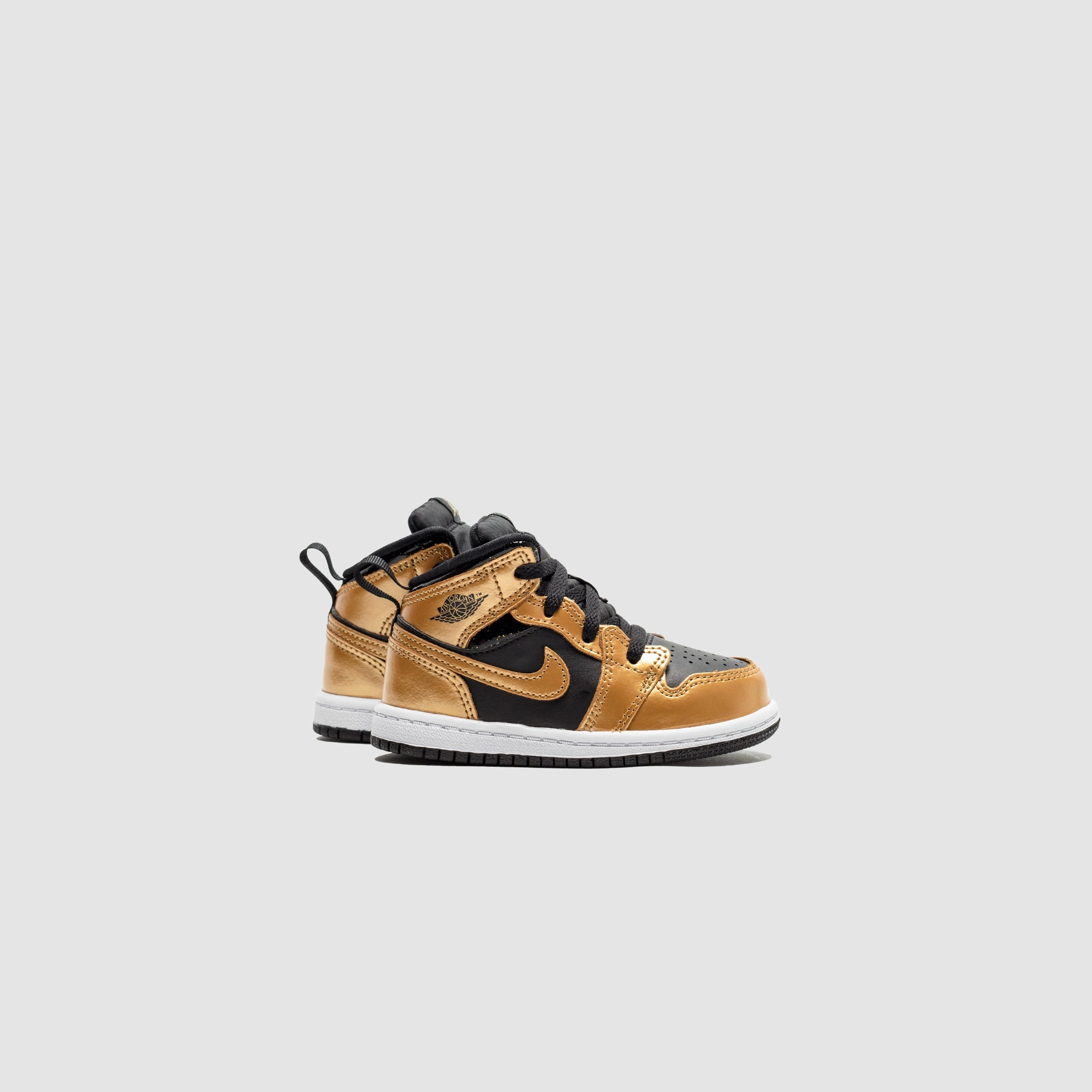 AIR JORDAN 1 MID SE (TD) BLACK & GOLD