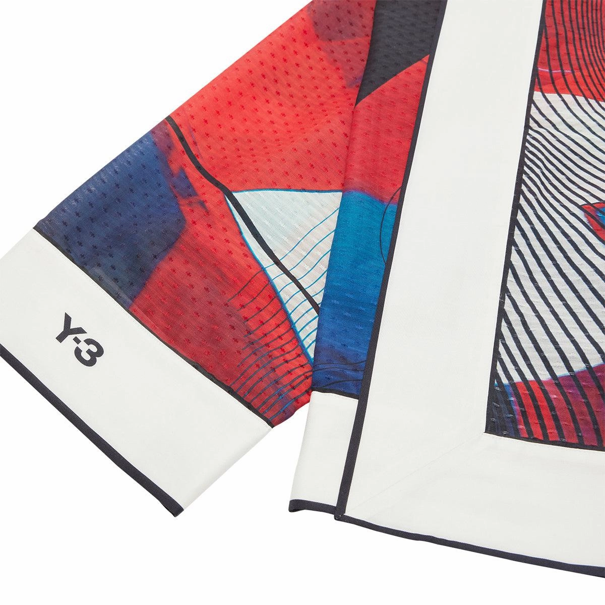 Allover-Print Summer Scarf 'Semi Solar Red'