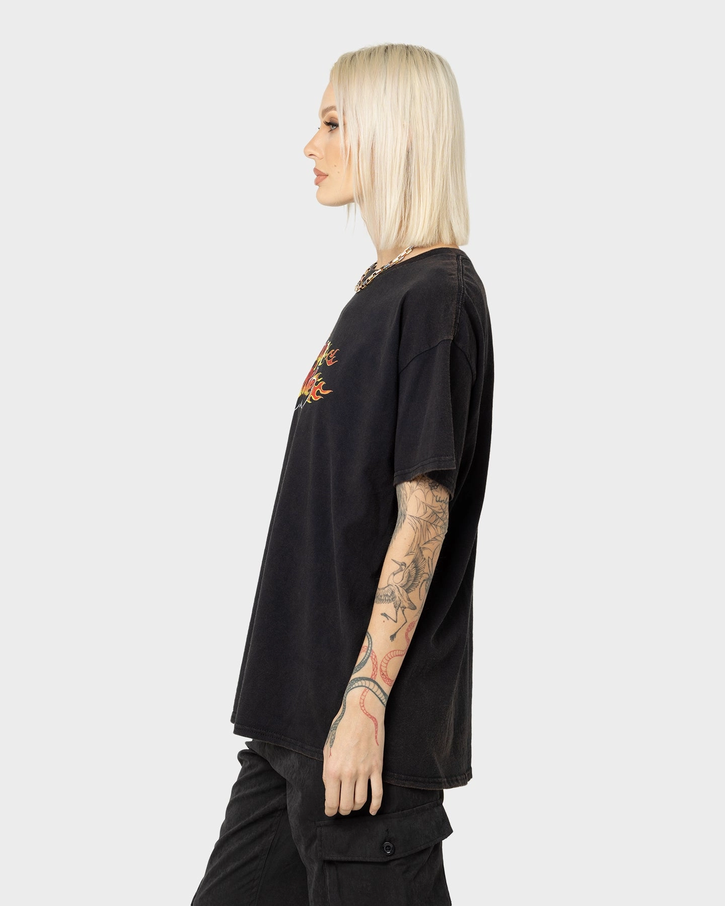 American Thrift X MTV Pimp My Ride Vintage T-Shirt Black Wash