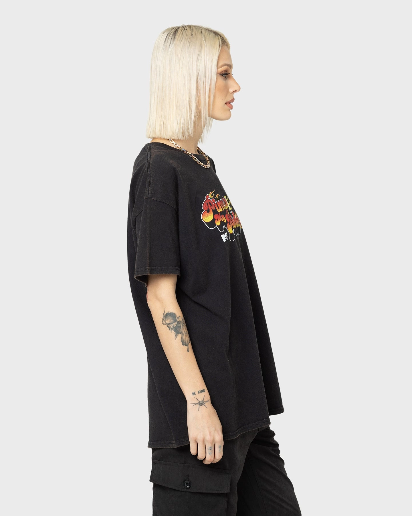 American Thrift X MTV Pimp My Ride Vintage T-Shirt Black Wash