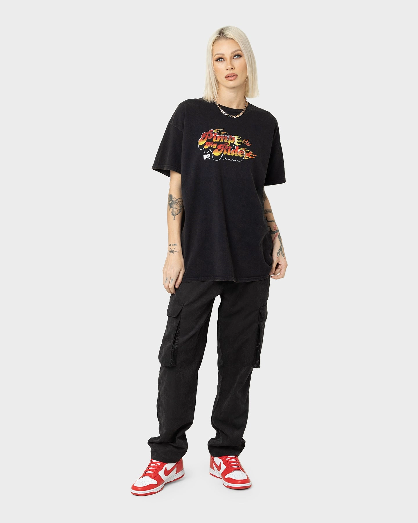 American Thrift X MTV Pimp My Ride Vintage T-Shirt Black Wash