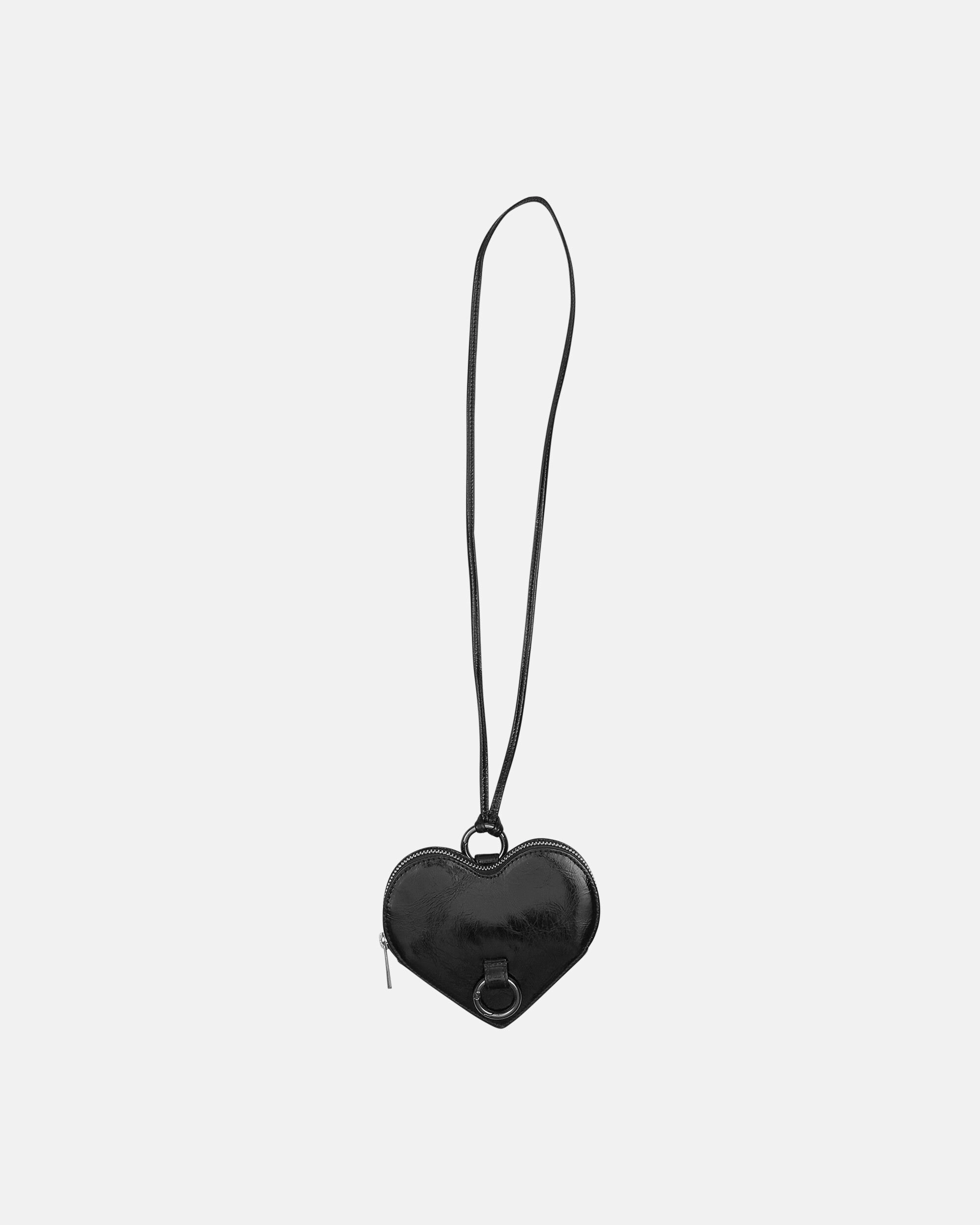 Amor Neck Wallet Black