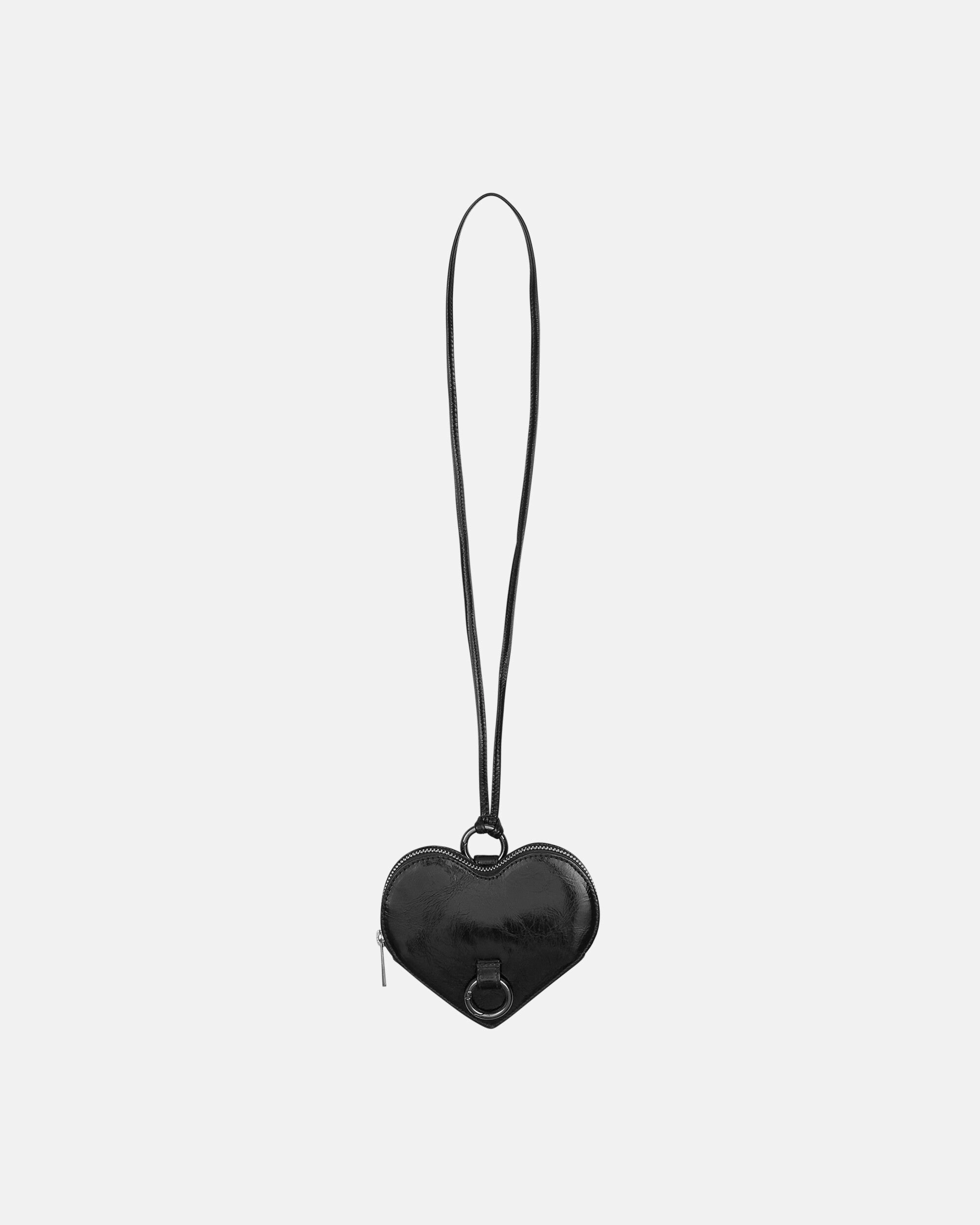 Amor Neck Wallet Black