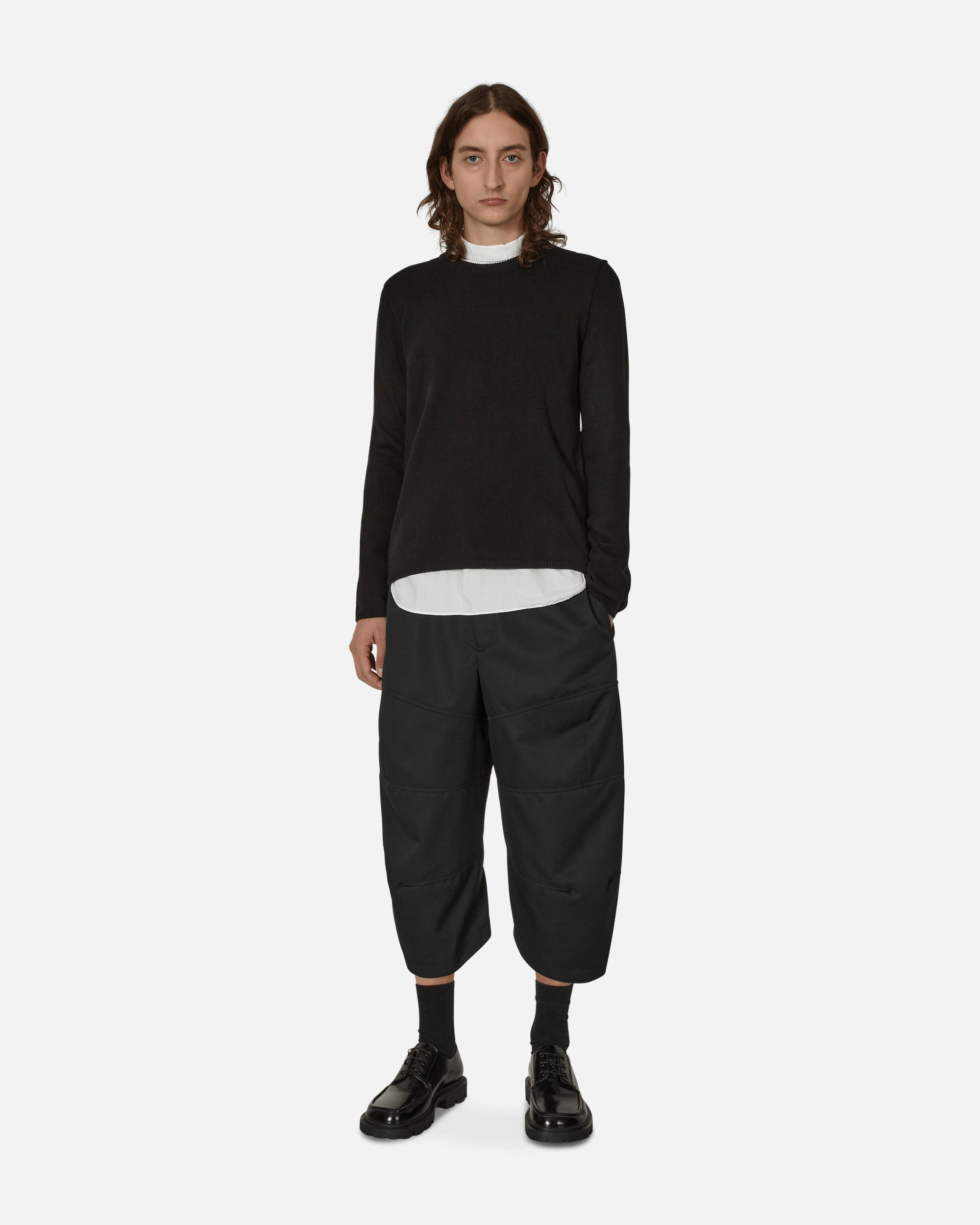 Asymmetric Pullover Black