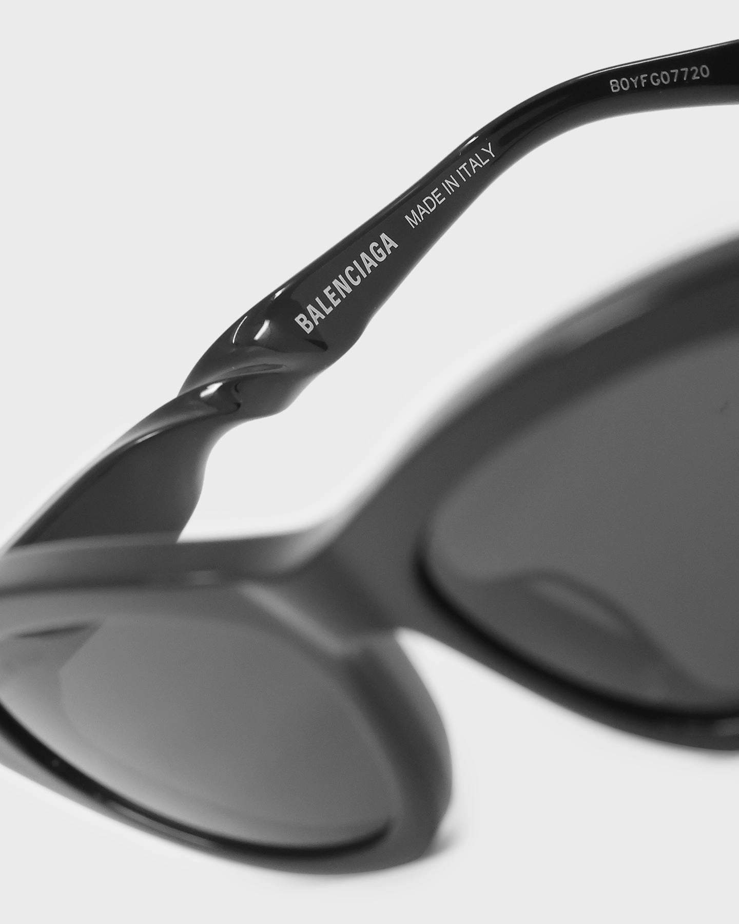 Balenciaga Twist BB0207S-001 Sunglasses Black