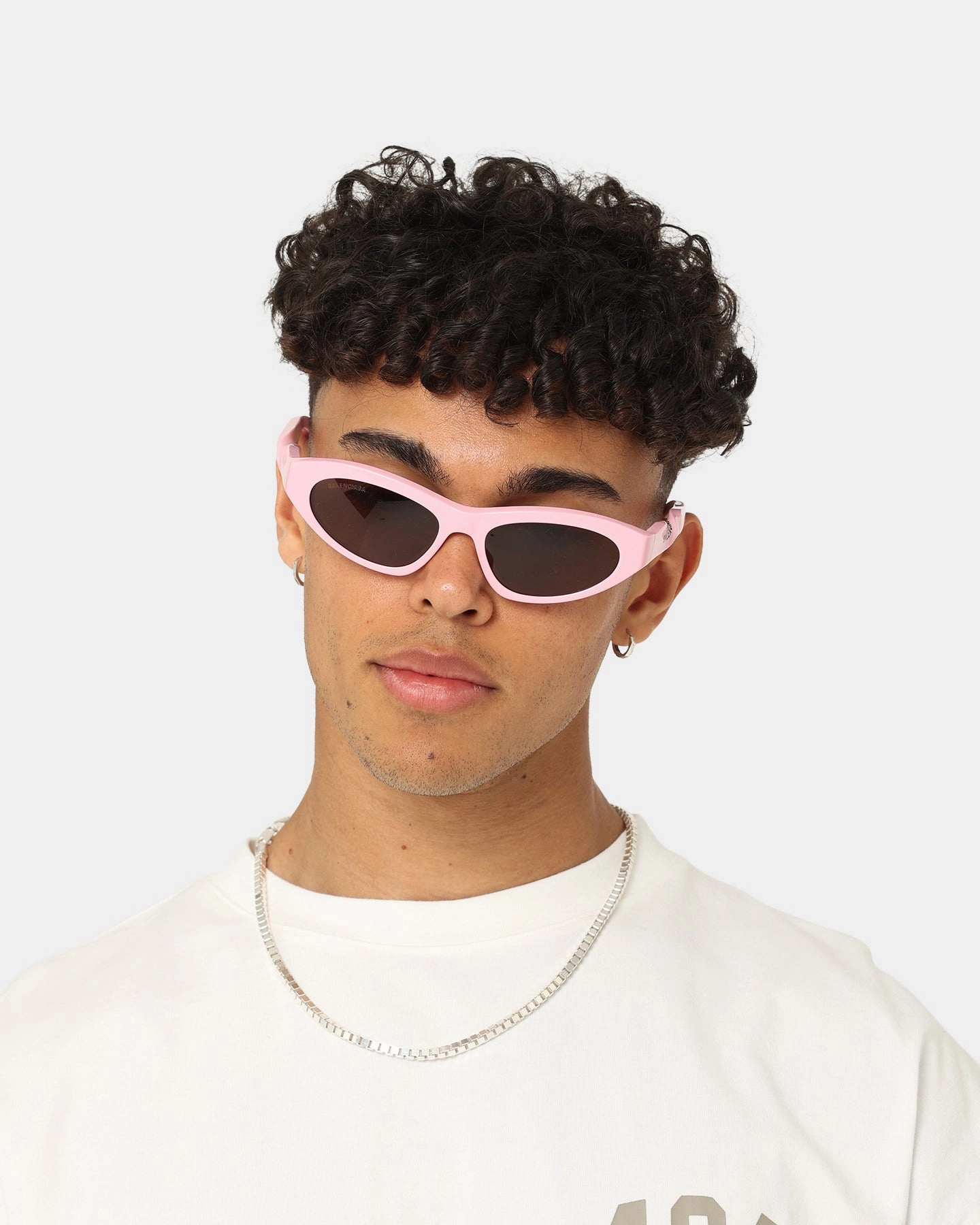 Balenciaga Twist BB0207S-004 Sunglasses Pink