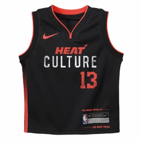 Bam Adebayo Nike HEAT Culture Kids Replica Jersey