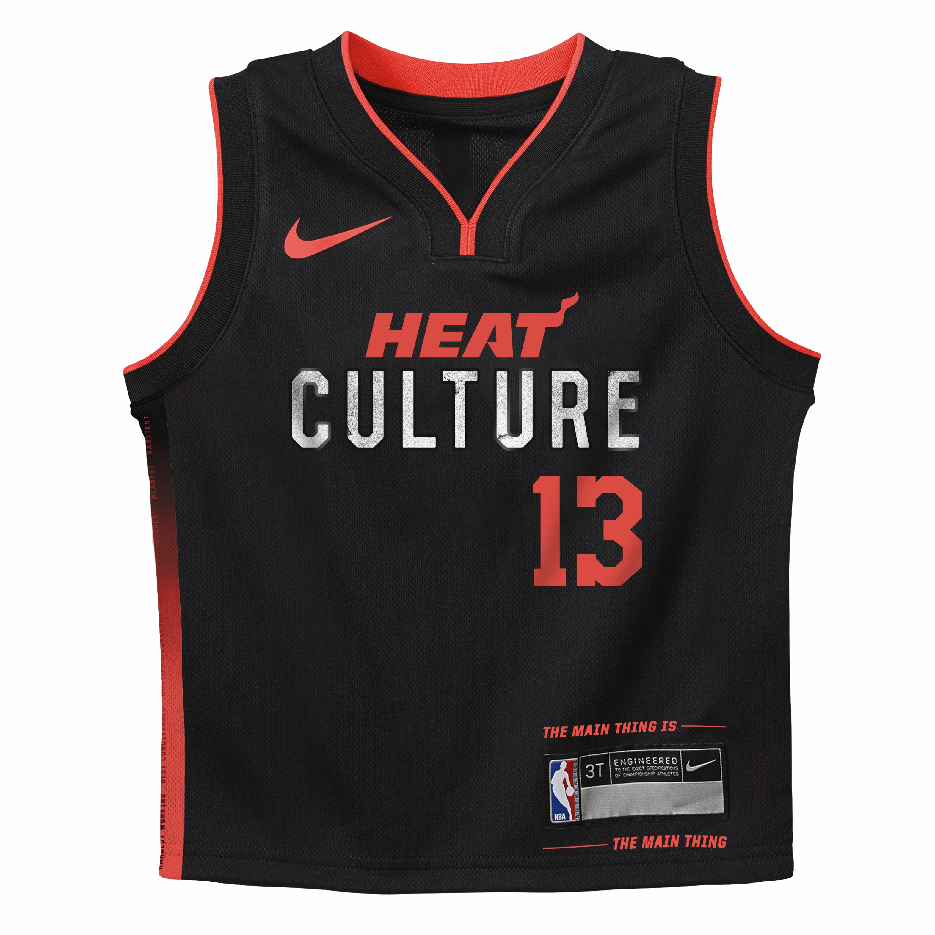 Bam Adebayo Nike HEAT Culture Kids Replica Jersey