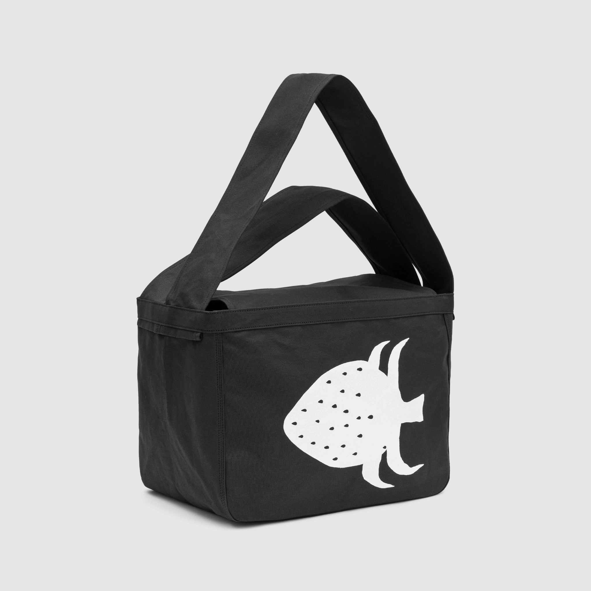 BRETT WESTFALL STRAWBERRY COTTON CANVAS BAG