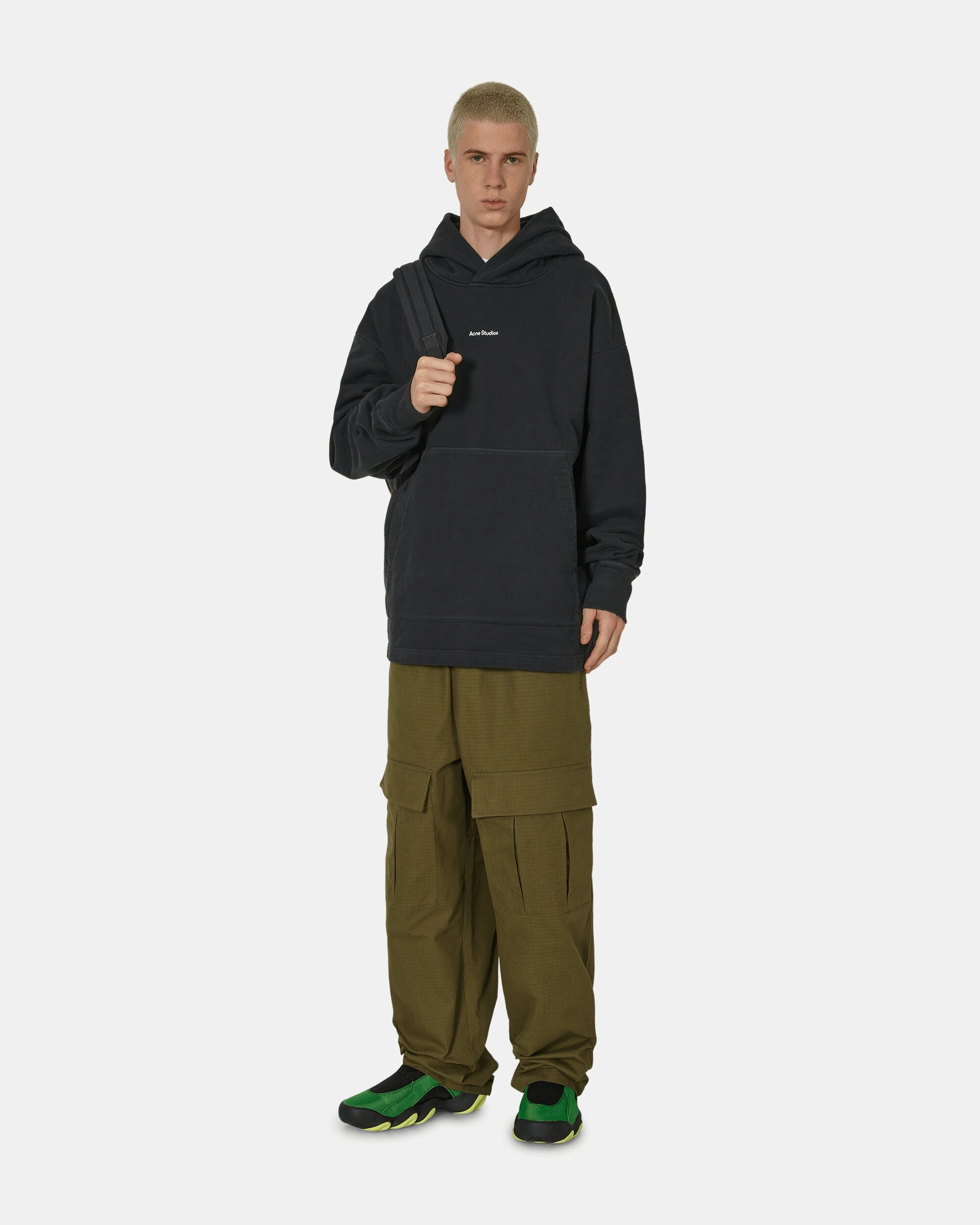 Cargo Trousers Olive Green
