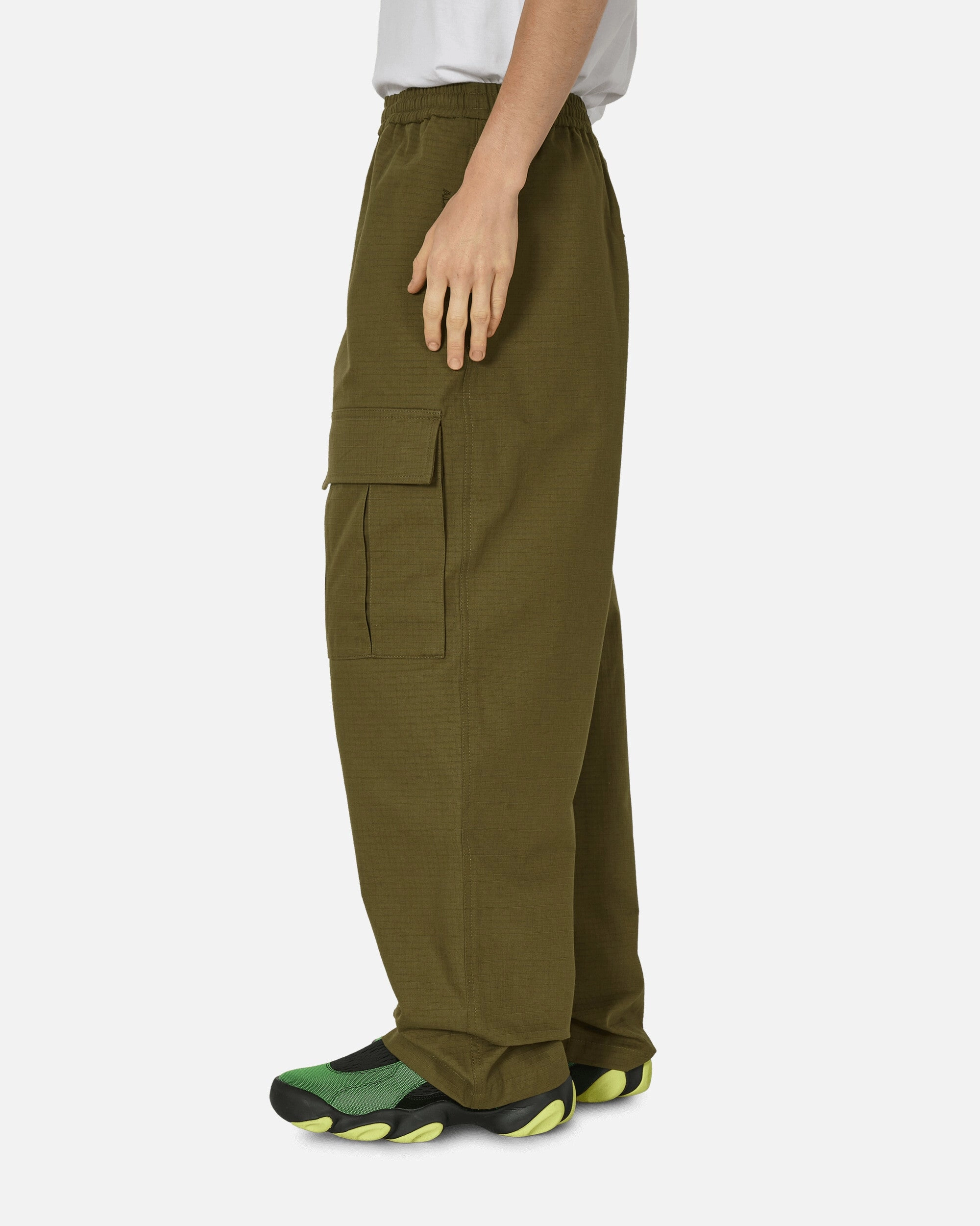 Cargo Trousers Olive Green