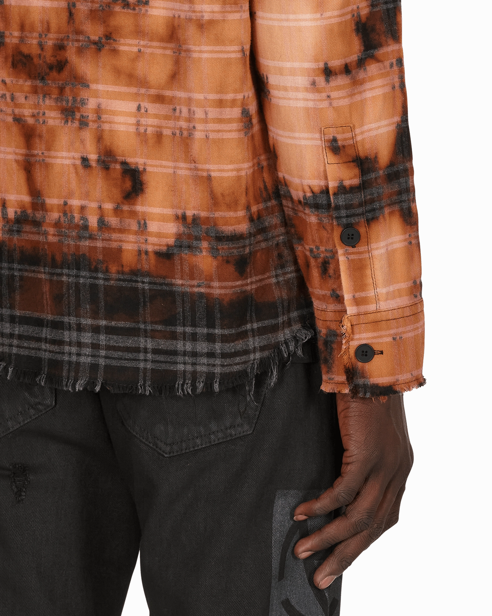 Check Shirt Black