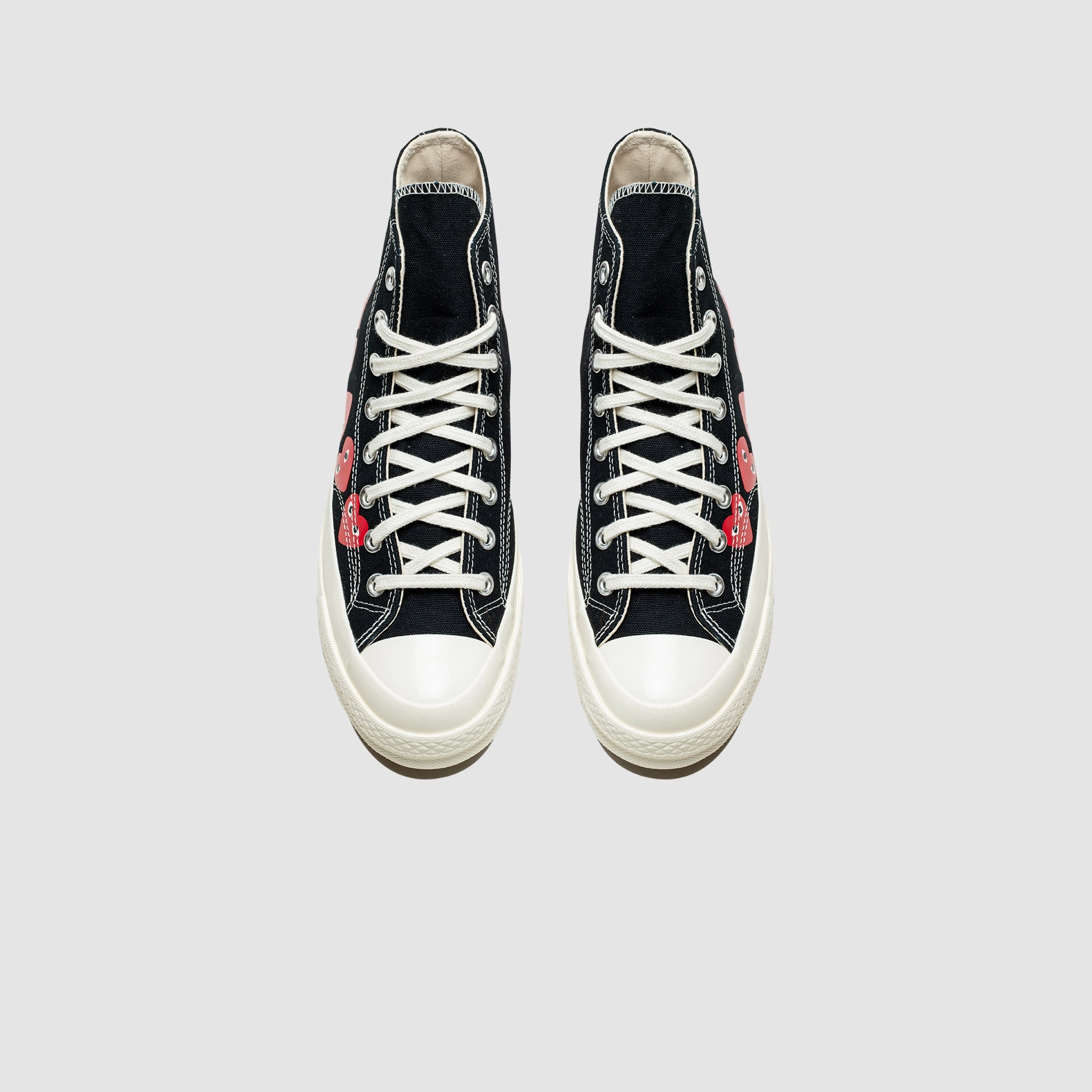 CHUCK TAYLOR ALL-STAR '70 HIGH BLACK/RED MULTI HEART