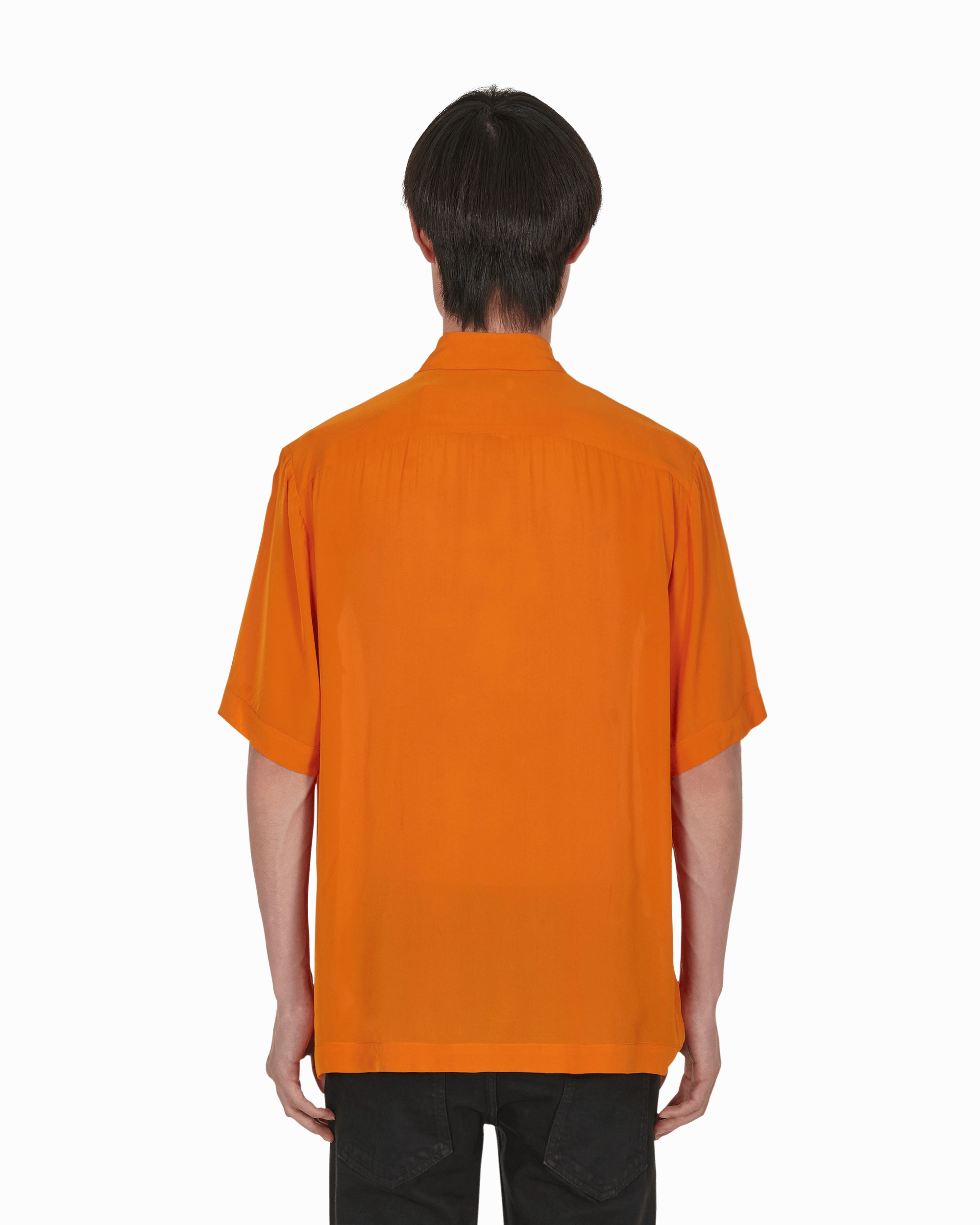Clasen Embroidered Shirt Orange