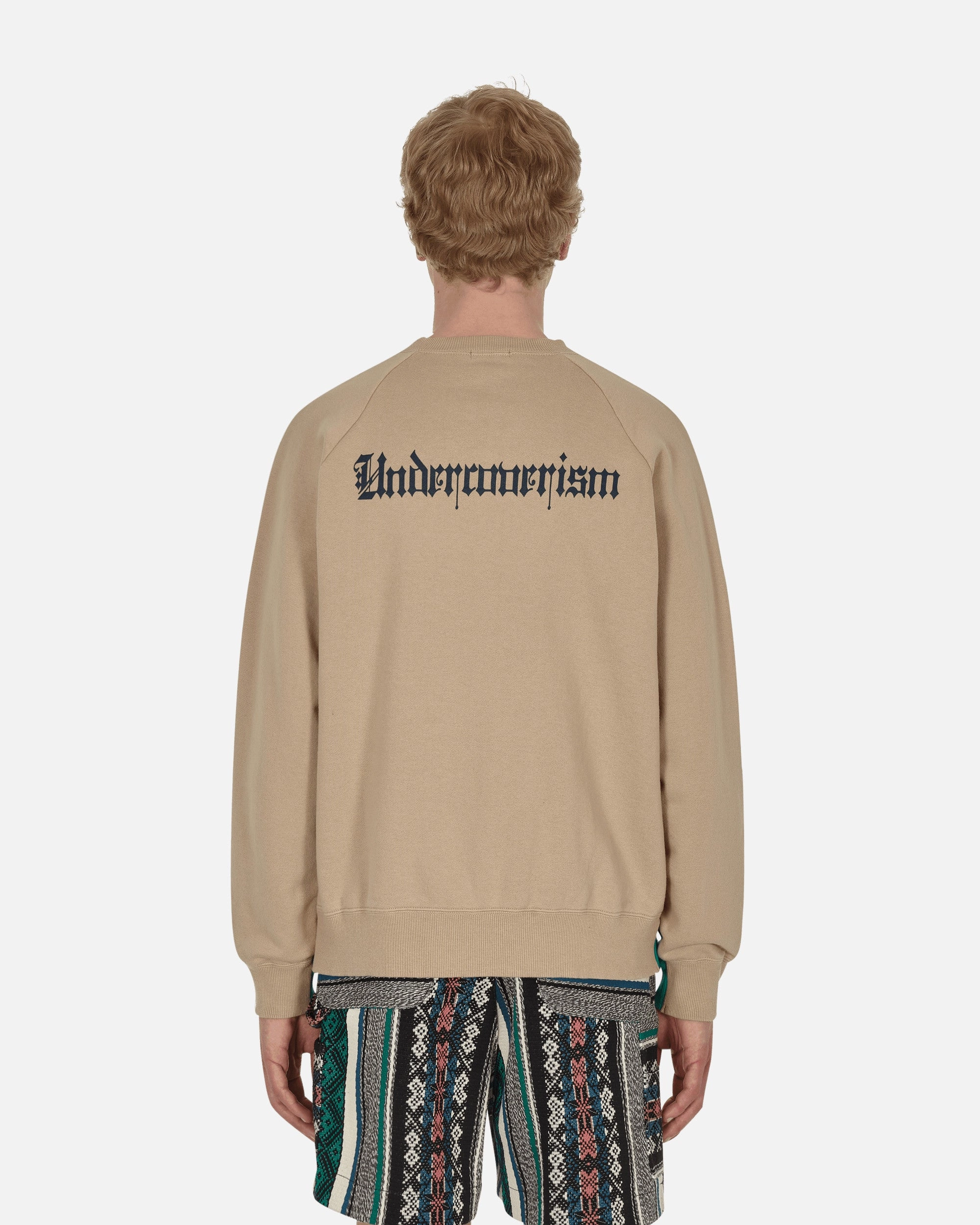 Color-Block Crewneck Sweatshirt Green