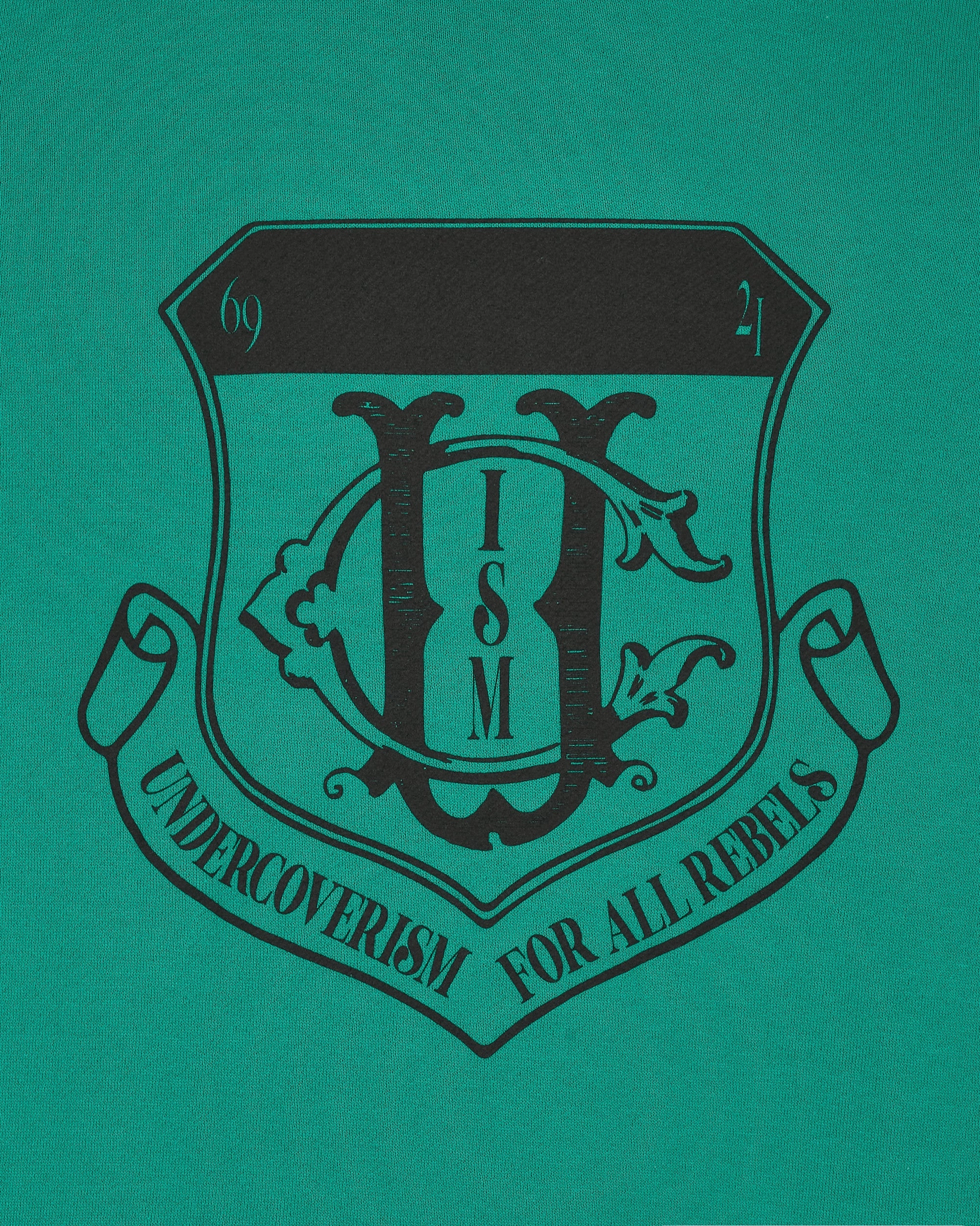 Color-Block Crewneck Sweatshirt Green