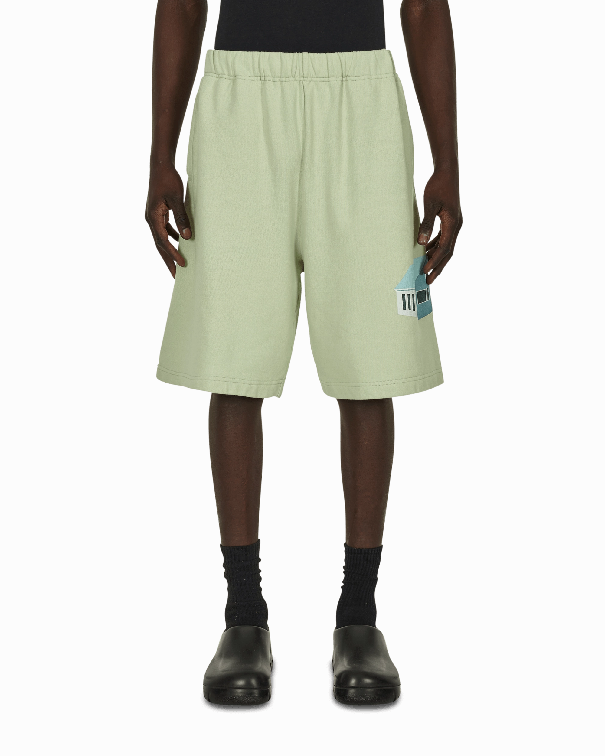 Cotton Sweatshorts Green