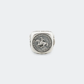 Cowboy Signet Ring - 925 Silver