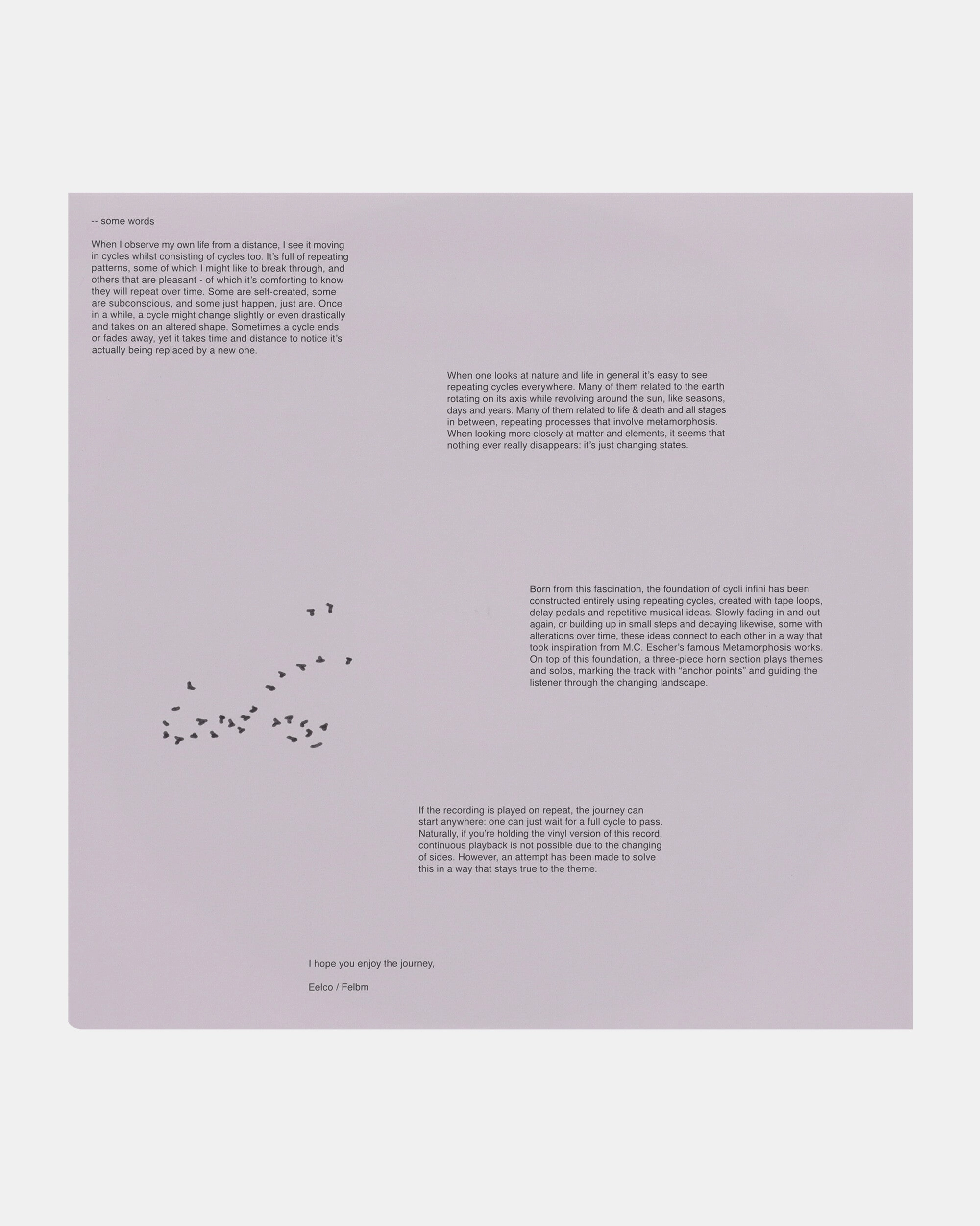 Cycli Infini Vinyl