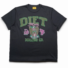 Diet Starts Monday Moto Tee - Vintage Black