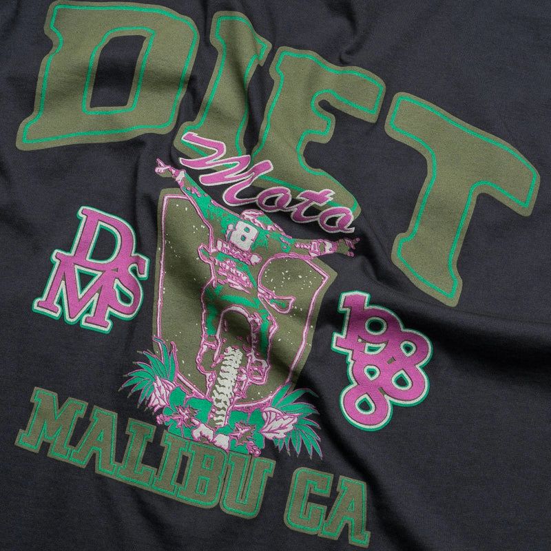 Diet Starts Monday Moto Tee - Vintage Black