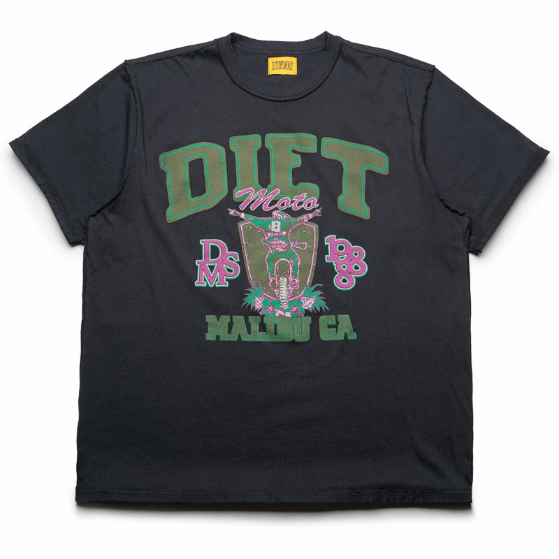 Diet Starts Monday Moto Tee - Vintage Black