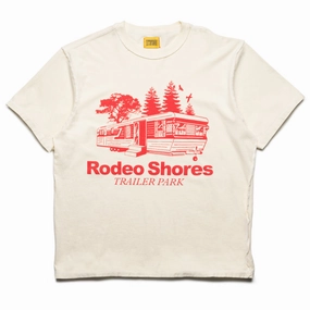 Diet Starts Monday Rodeo Tee - Antique White/Red
