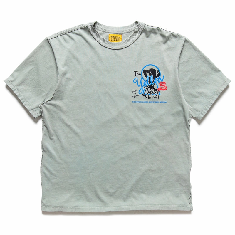 Diet Starts Monday Yellow Door Tee - Heather Grey