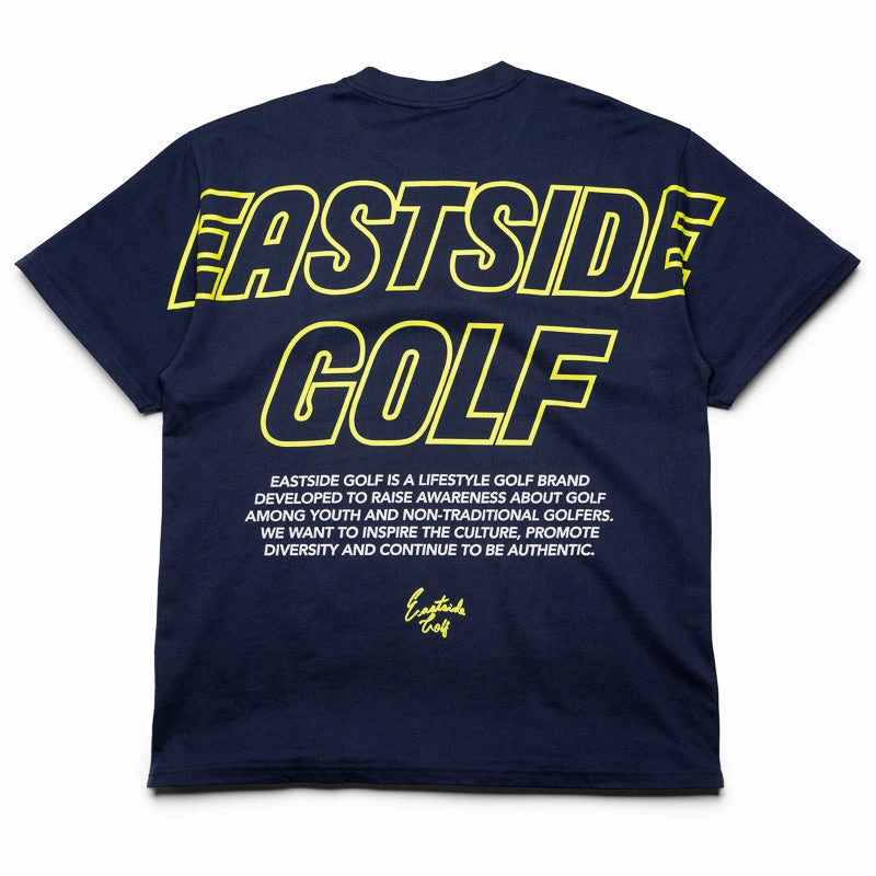 Eastside Golf Statement Tee - Navy