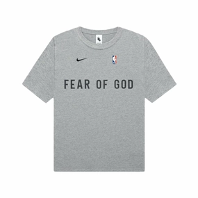 Fear Of God x Nike Warm Up T-Shirt - Dark Heather Grey
