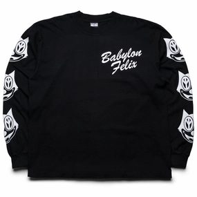 Felix The Cat x Babylon OG L/S Tee - Black