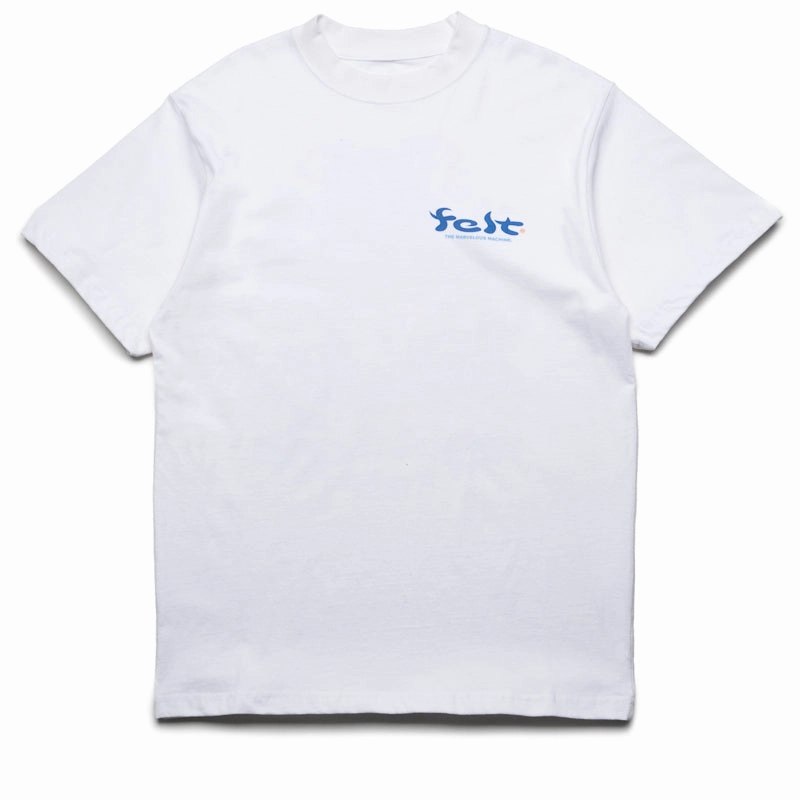 Felt Dynasty Tee - White