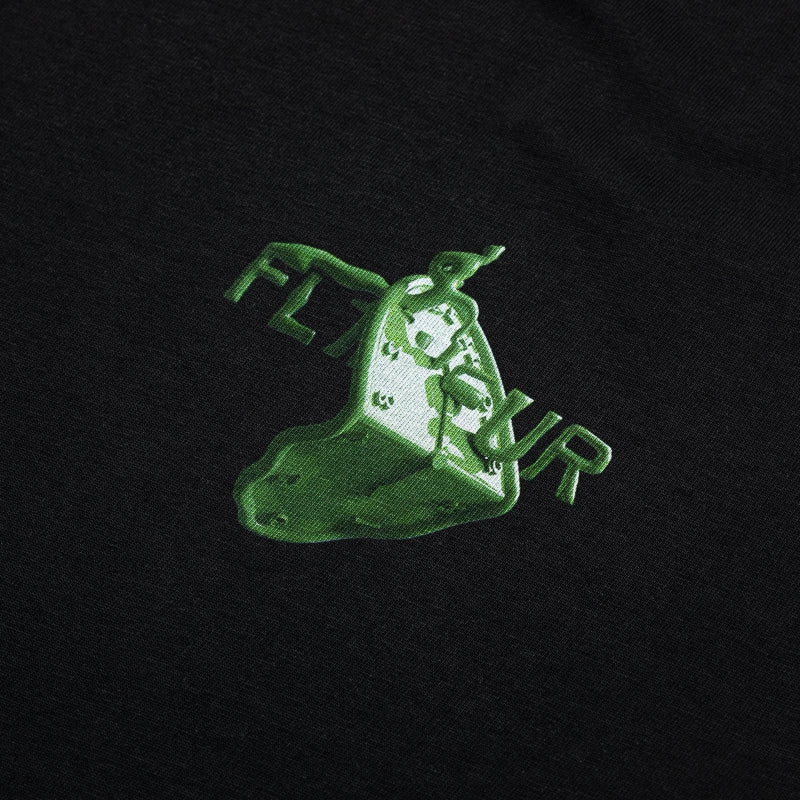 Flaneur Bending Time Tee - Black
