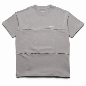 Flaneur Cut & Sew Tee - Concrete Grey