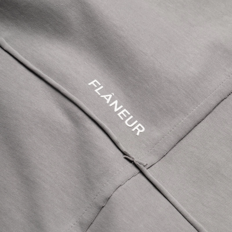 Flaneur Cut & Sew Tee - Concrete Grey
