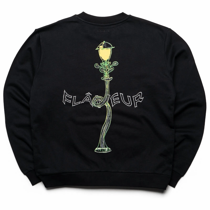 Flaneur Lantern Sweater - Black