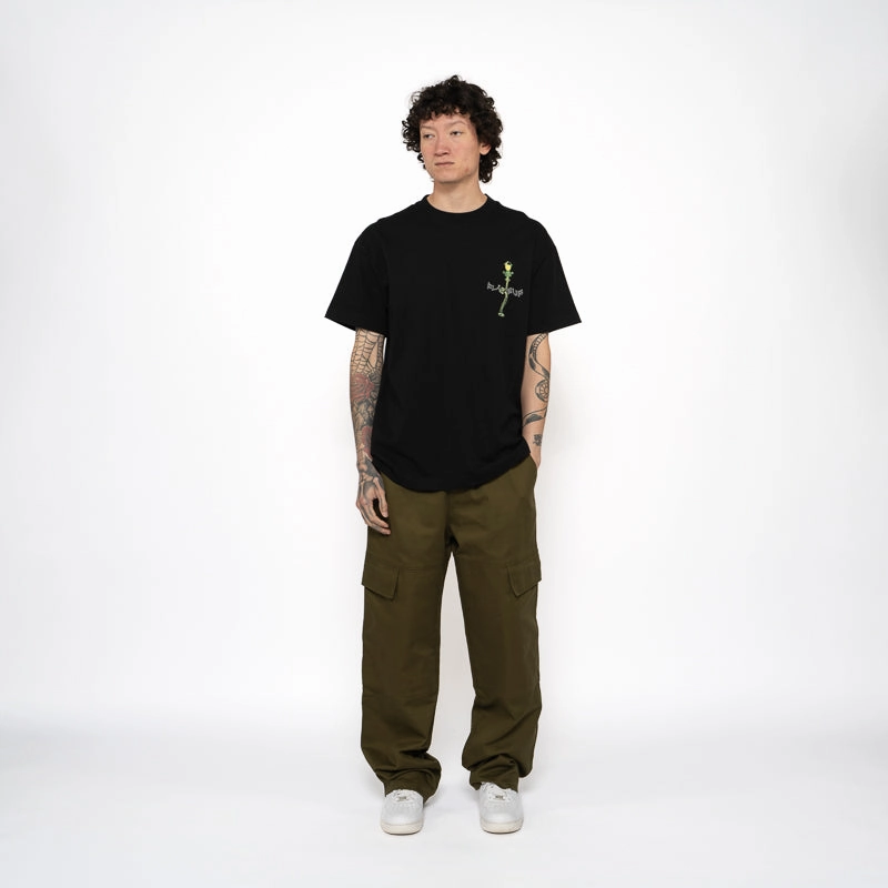 Flaneur Lantern Tee - Black