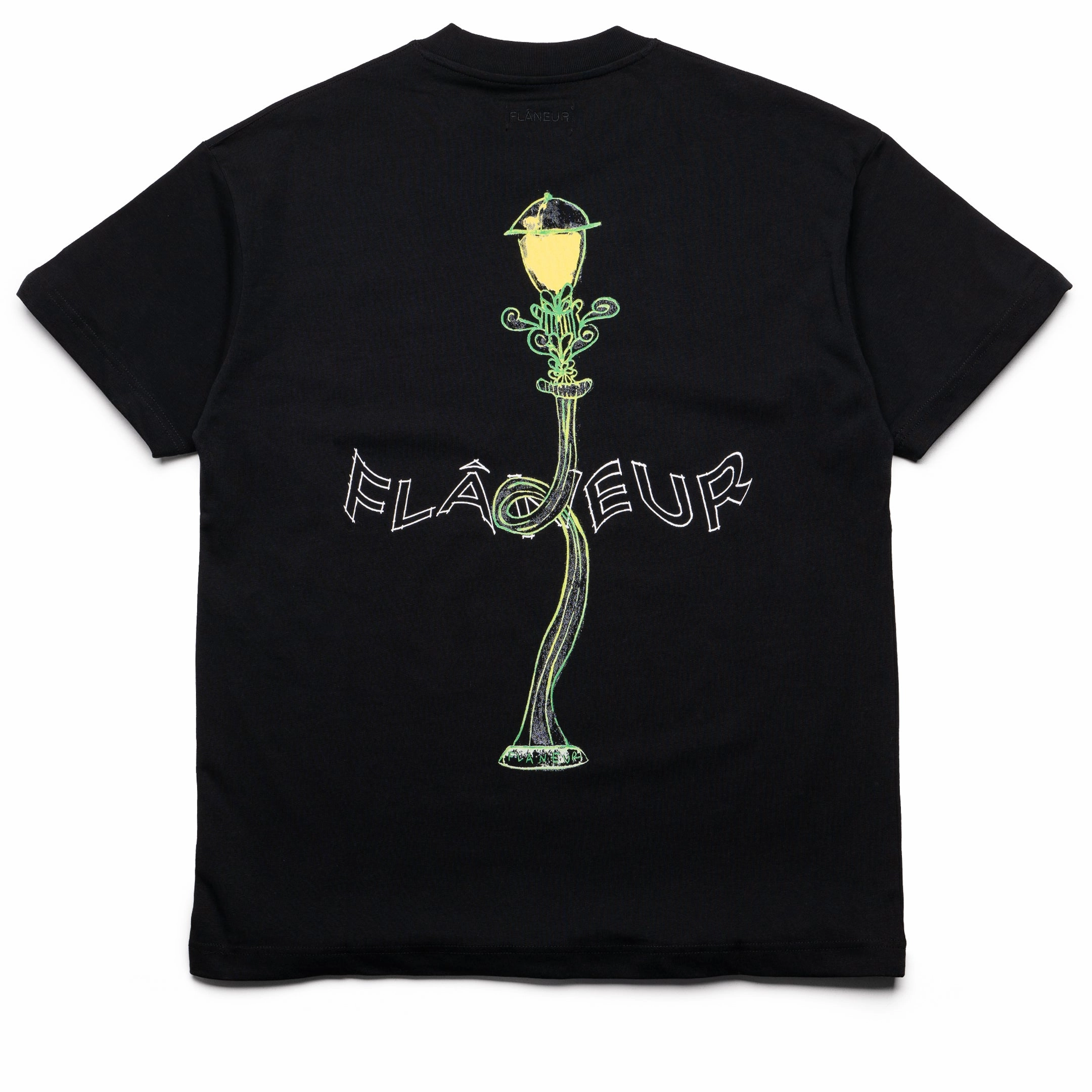 Flaneur Lantern Tee - Black