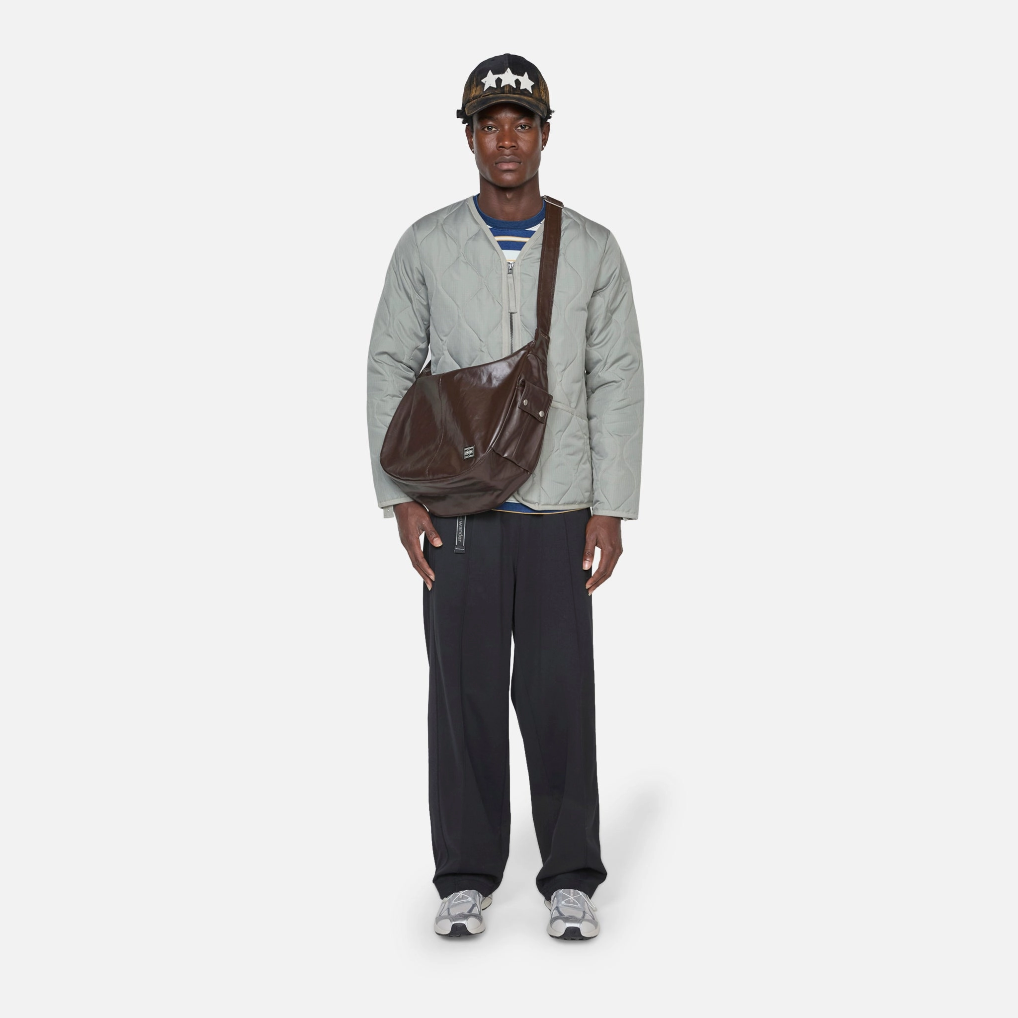 Free Style Shoulder Bag Brown