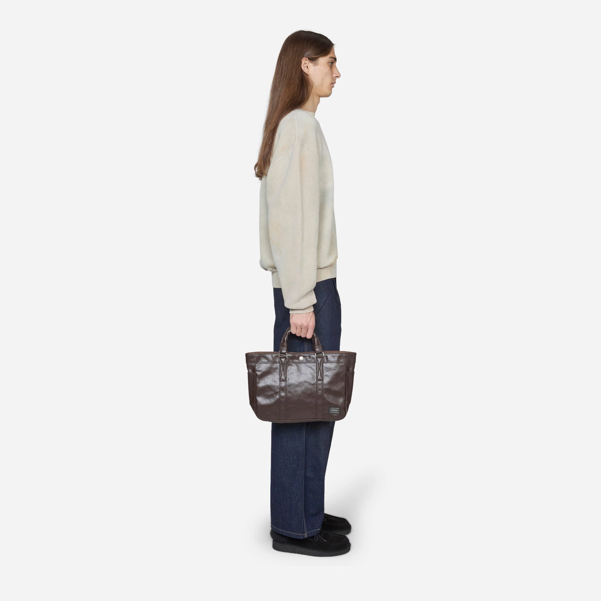 Free Style Tote Bag Brown