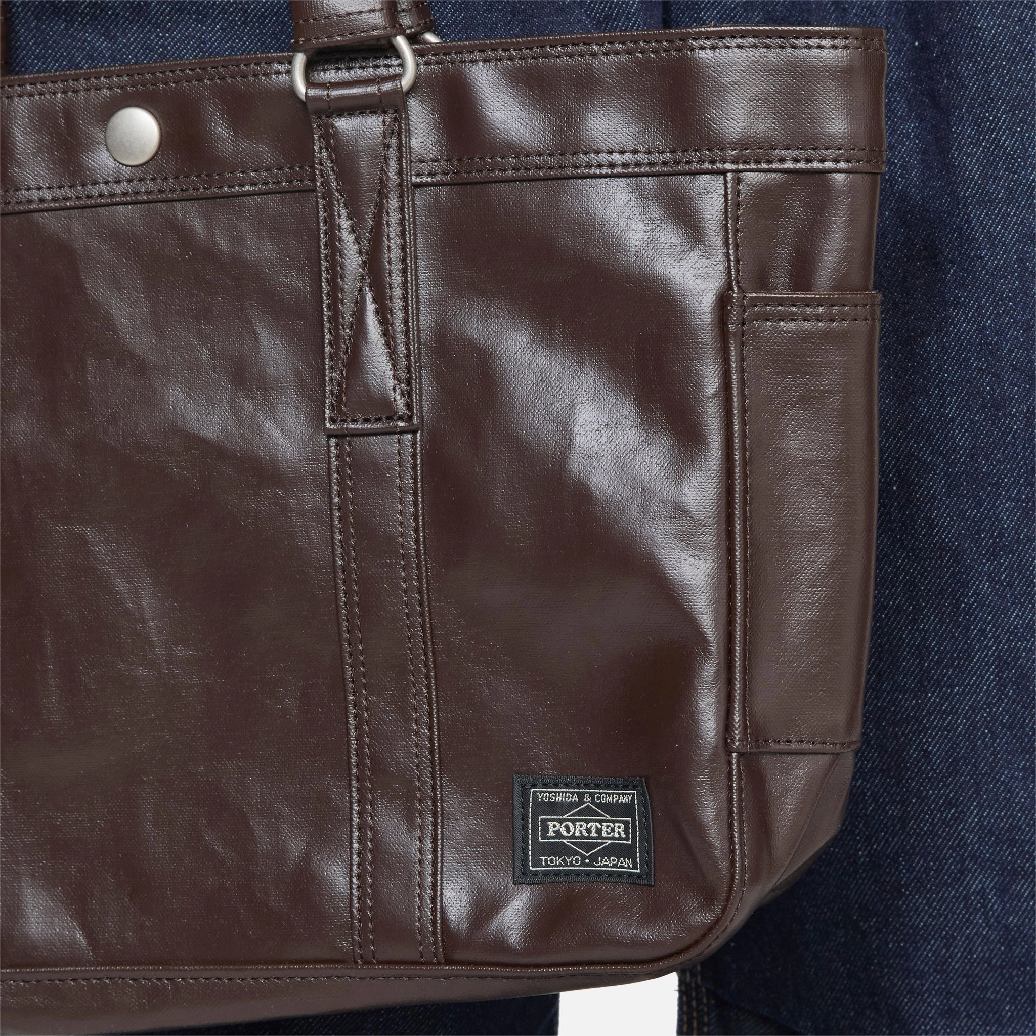 Free Style Tote Bag Brown