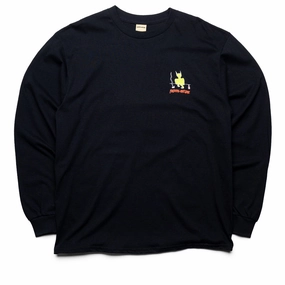Fucking Awesome Drunk And Sad L/S Tee - Black