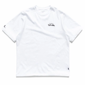 Futura Laboratories x Malbon Golf Buckets Tee - White