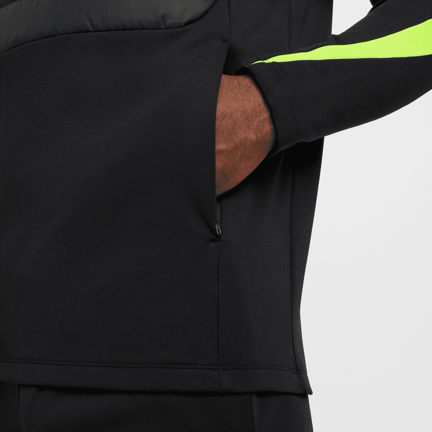 Haut 1/4 zip Nike Academy Winter Warrior - Noir/Jaune
