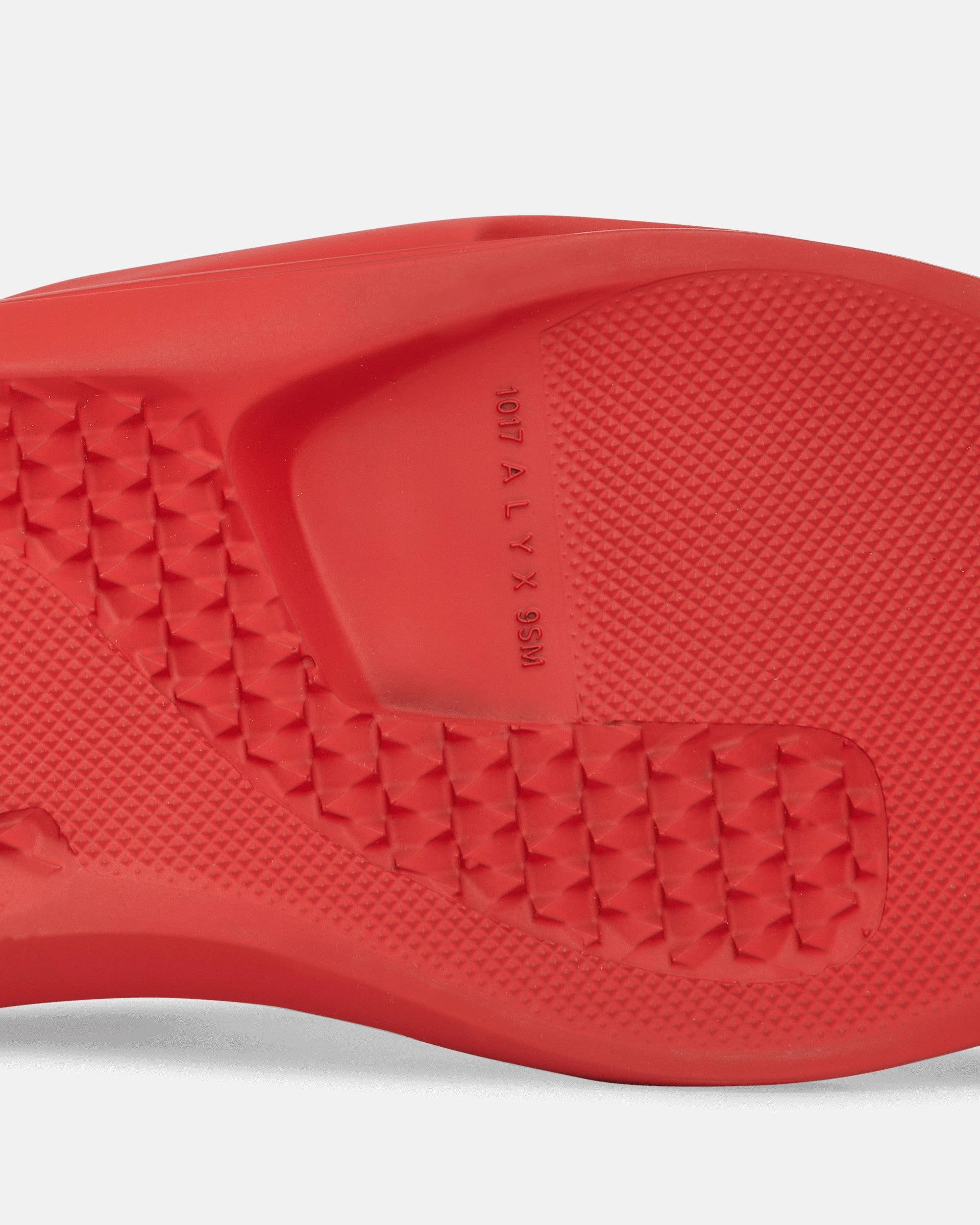 High Top Mono Hiking Sneakers Red