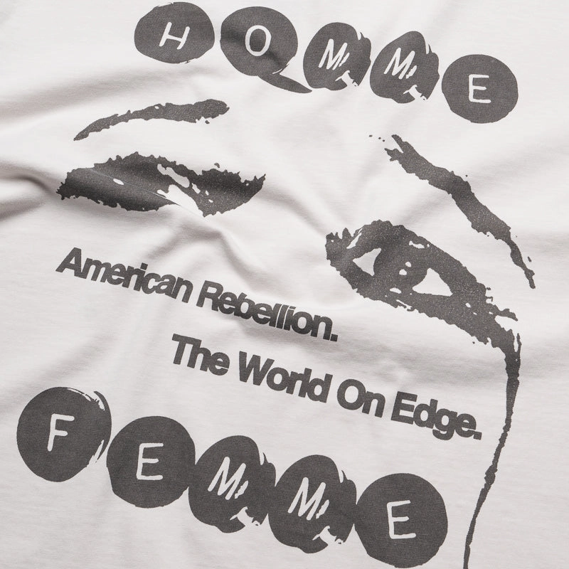 Homme Femme Teary Eye Tee - White