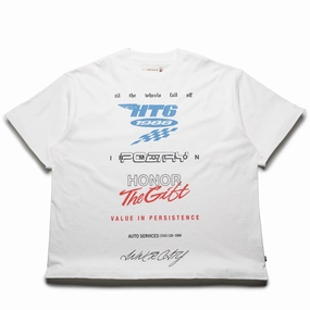 Honor The Gift Persistence Race Tee - White