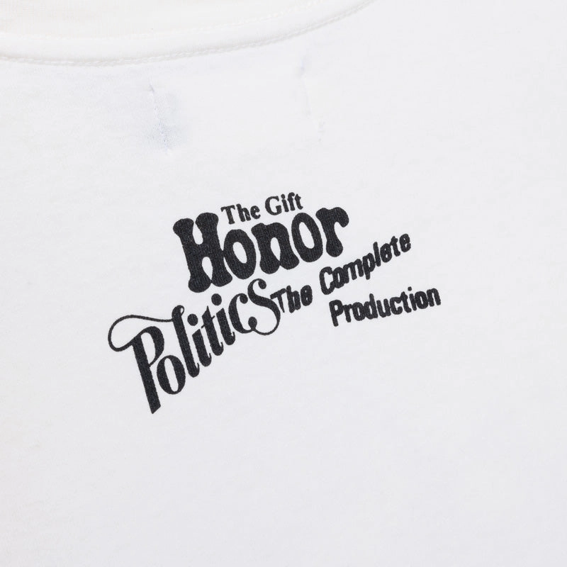 Honor The Gift x Politics Tailgate Tee - Vintage White
